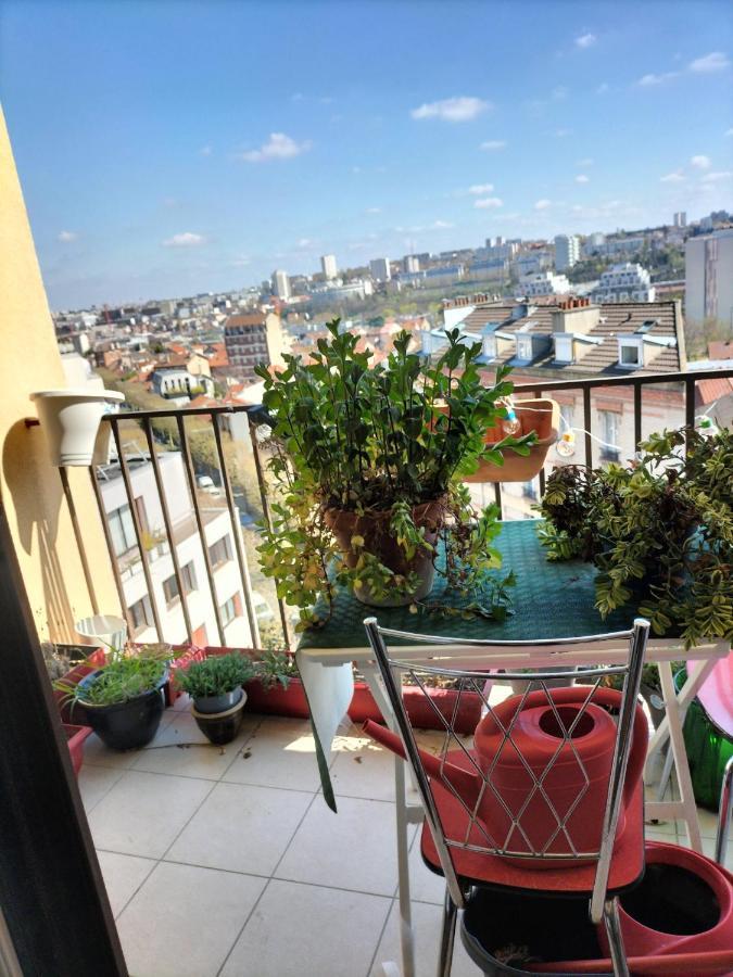 Balcon Surplombant Le Sud De Paris Apartamento Arcueil Exterior foto